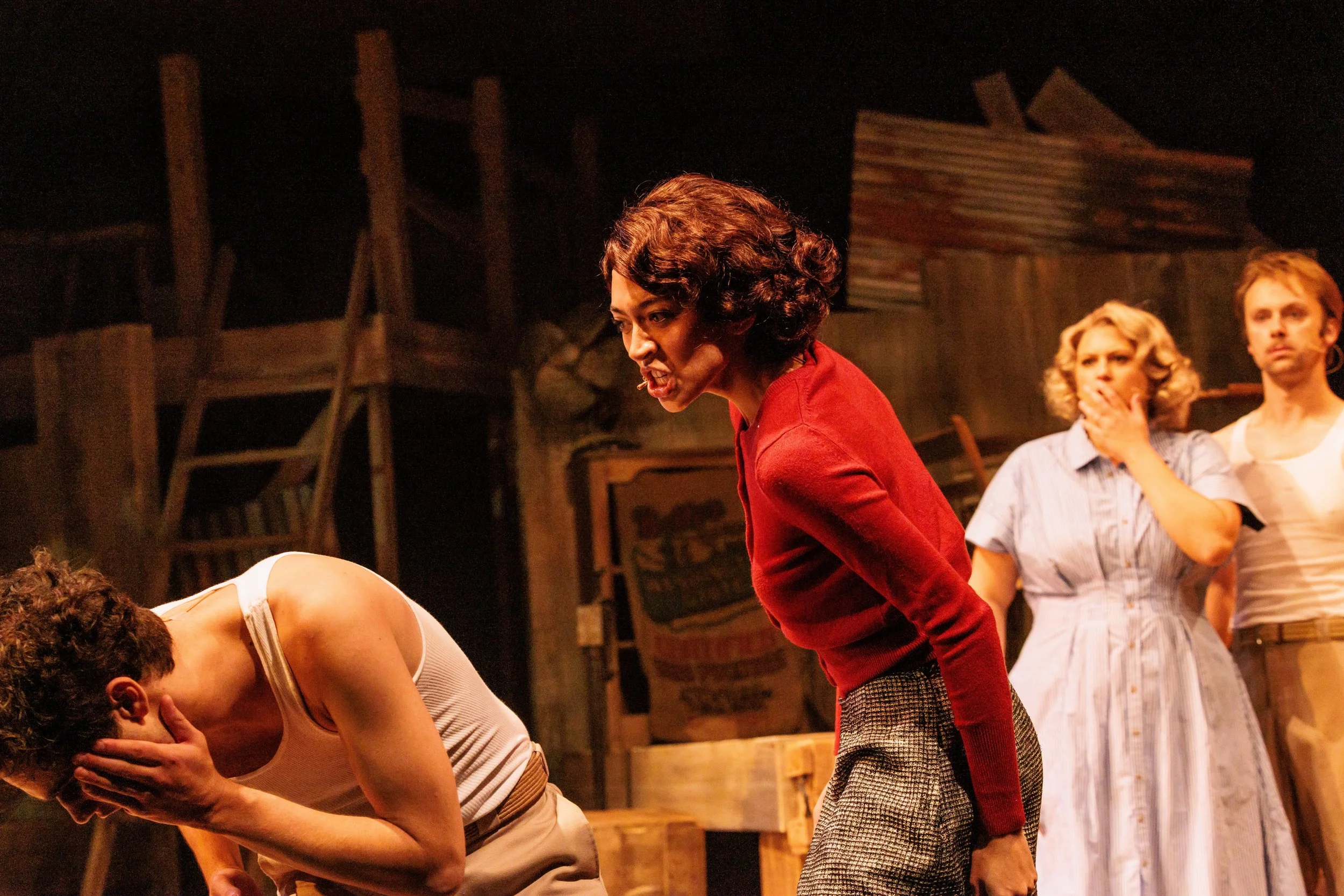 Blanche in Bonnie &amp; Clyde at The Rev Theatre