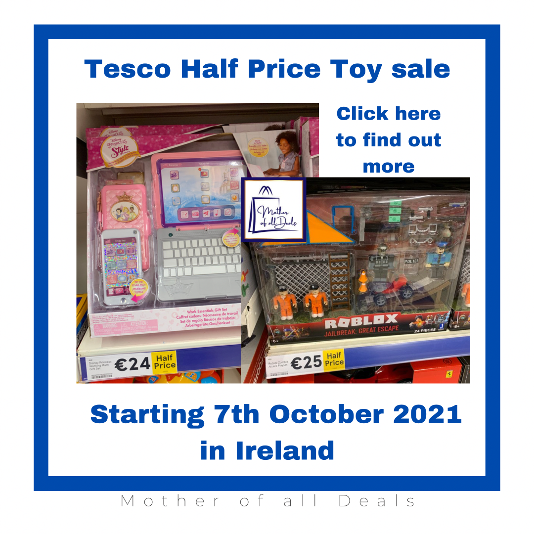 Tesco Ireland Half Price Toy sale