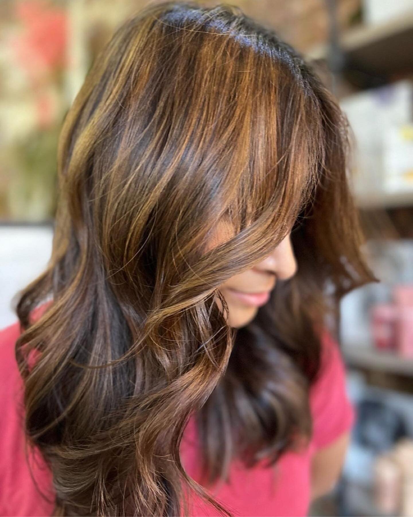 Pumpkin spice Balayage by @hobokenlorraine 
 

#lhsbeauty ⁣
#hobokenhairstylist #hobokensalon #balayageeducation #balayagehair #balayagehighlights #balayageombre #balayagespecialist #blond #blondehighlights #blondhair #colormelt #haircare #haircolori