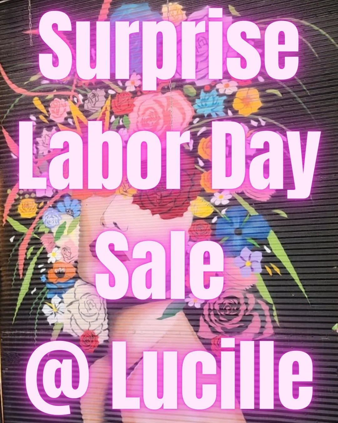 💥 HAPPY LABOR DAY! 💥 Visit Lucille this weekend for a SURPRISE LABOR DAY SALE. Enjoy a 20% discount on all retail purchases--wine, cheese, pantry, merch--from Friday, 8/29 through Sunday, 8/31. 

Help us clear out out shelves so we can restock for 