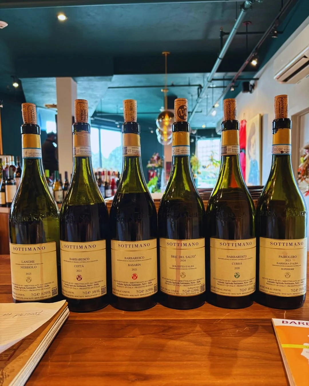 🍷 A huge thank you to Claudia of @az.agr.sottimano &amp; Kate of @BostonWineCo for hanging out @lucillewineshop on September 17 and sharing the Magic of Barbaresco! 

Tastings like this remind us of why we fell in love with the wines we love. There'