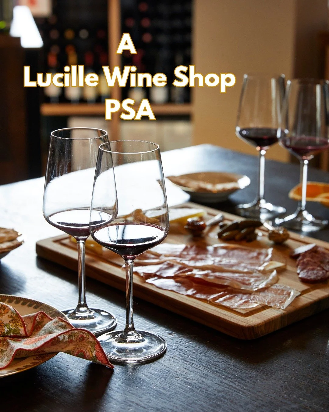 🟠 Effective on Friday, October 10, with our Orange Wine Tasting, the price of our Weekly Wine Tastings will increase to $45 per person.

We&rsquo;ve tried to remain optisimistic despite inflation and tariffs imposed on all the imported goods we ador