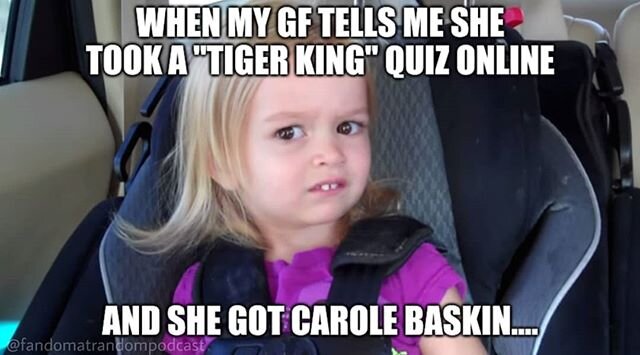 I was like &quot;Umm what...&quot; #tigerking #tigerkingnetflix #carolebaskin #joeexotic #netflix #mygfmightbeasociopath #helpme #bigcats #shedidit #ummwhat