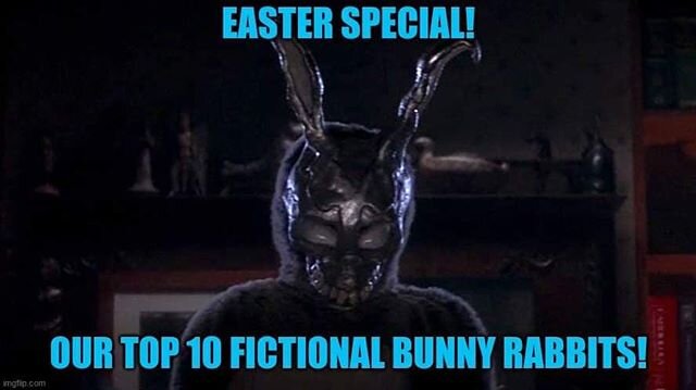 Hop on in and check out the newest episode of Fandom at Random! Brian@Random is &quot;remotely&quot; back in studio to discuss our top 10 fictional rabbits, bunnies, hares, and creepy guys in bunny suits! Other casts can't hold a carrot to the conten