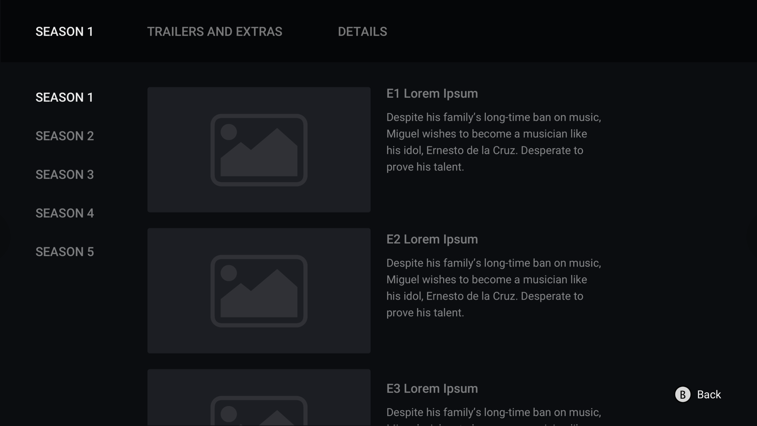 Detailed page scrolled below