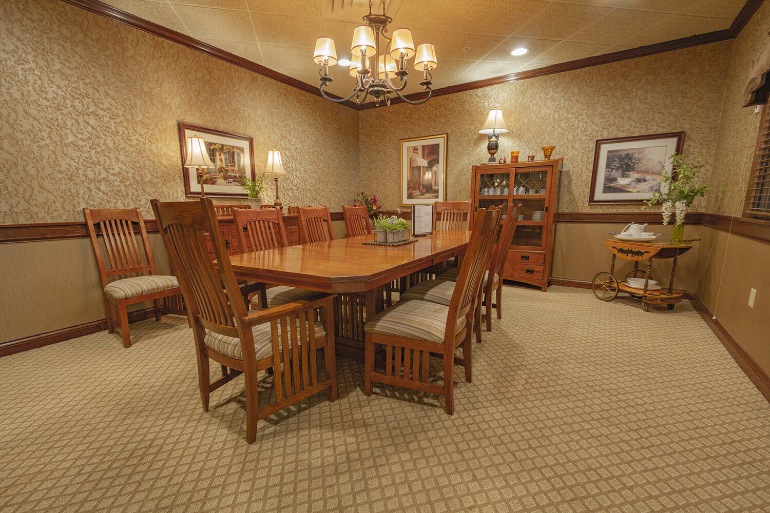 Private Dining room - Inn at Whitewood Village - North Canton, OH