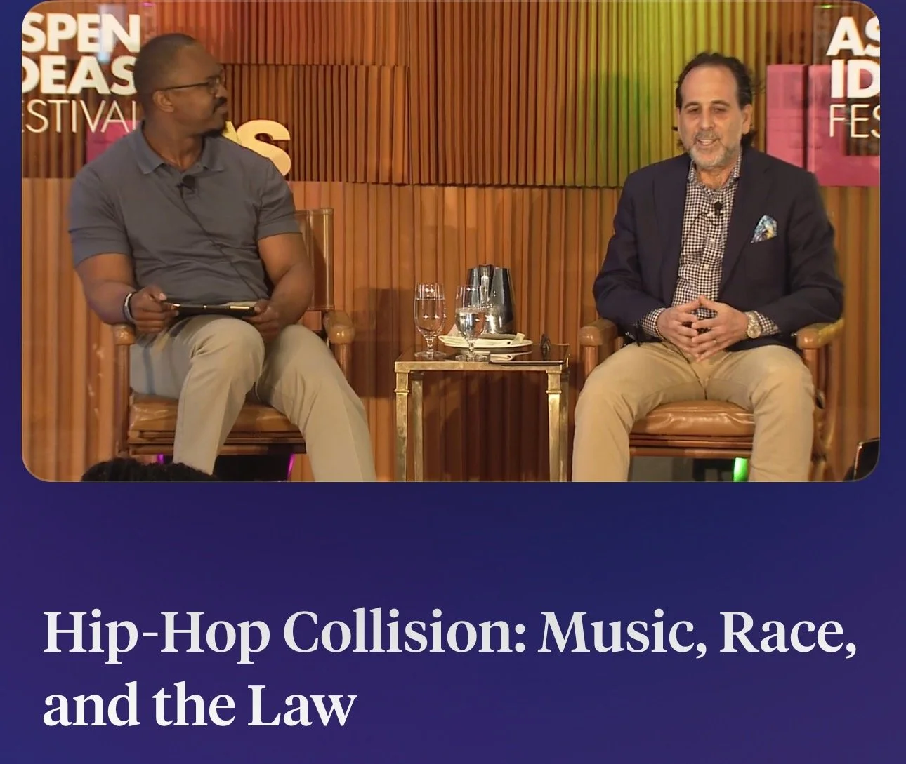 Hip-Hop Collision —&nbsp;Music, Race and the Law