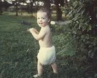Me in 1966: raised on barbecue