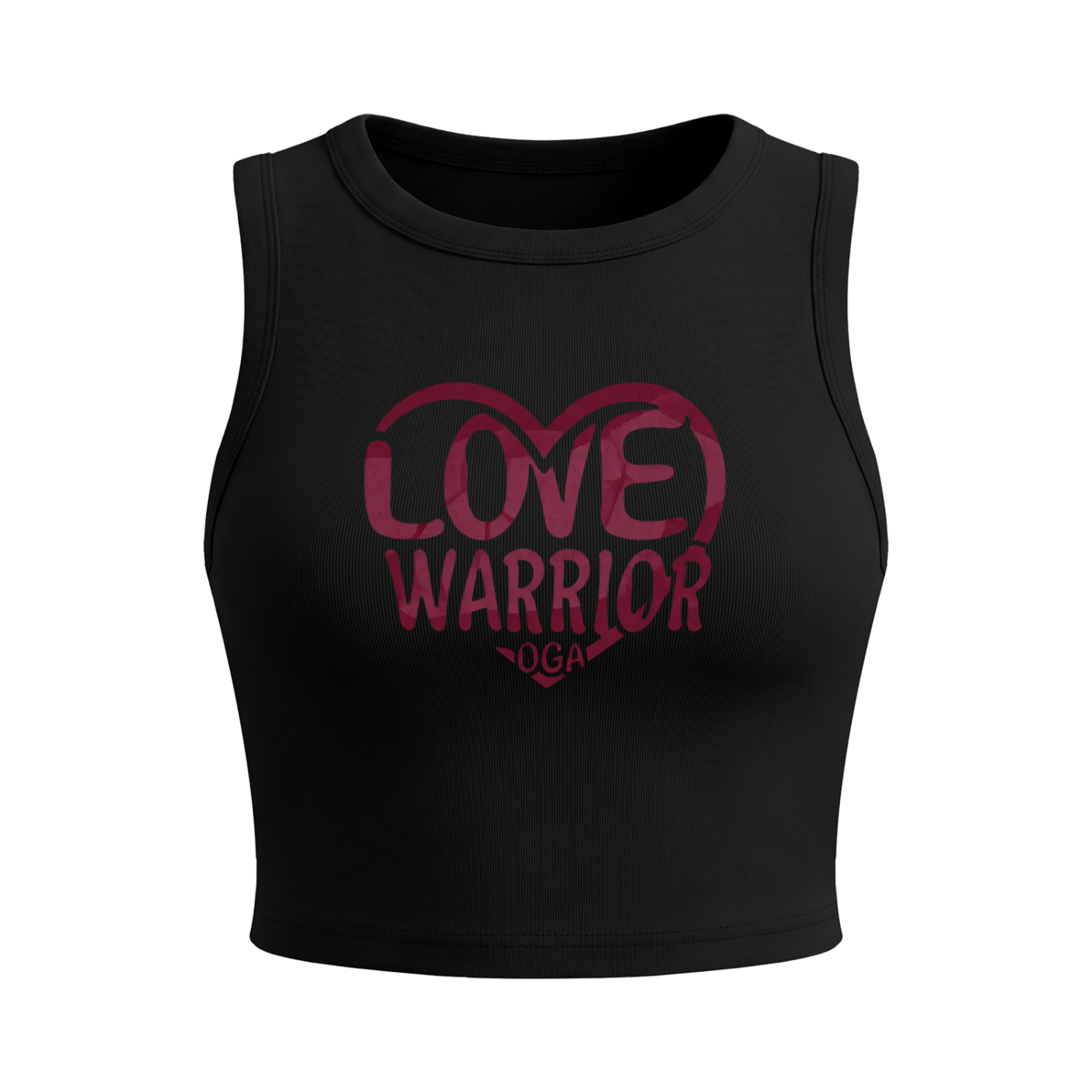 LoveWarrior Yoga Crop