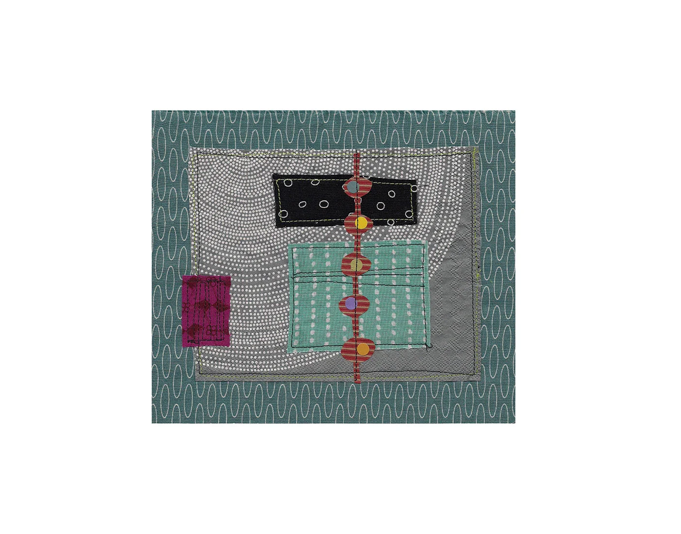 The Blues and Gray Print