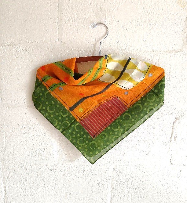 White Petals on Orange Scarf_2.jpg