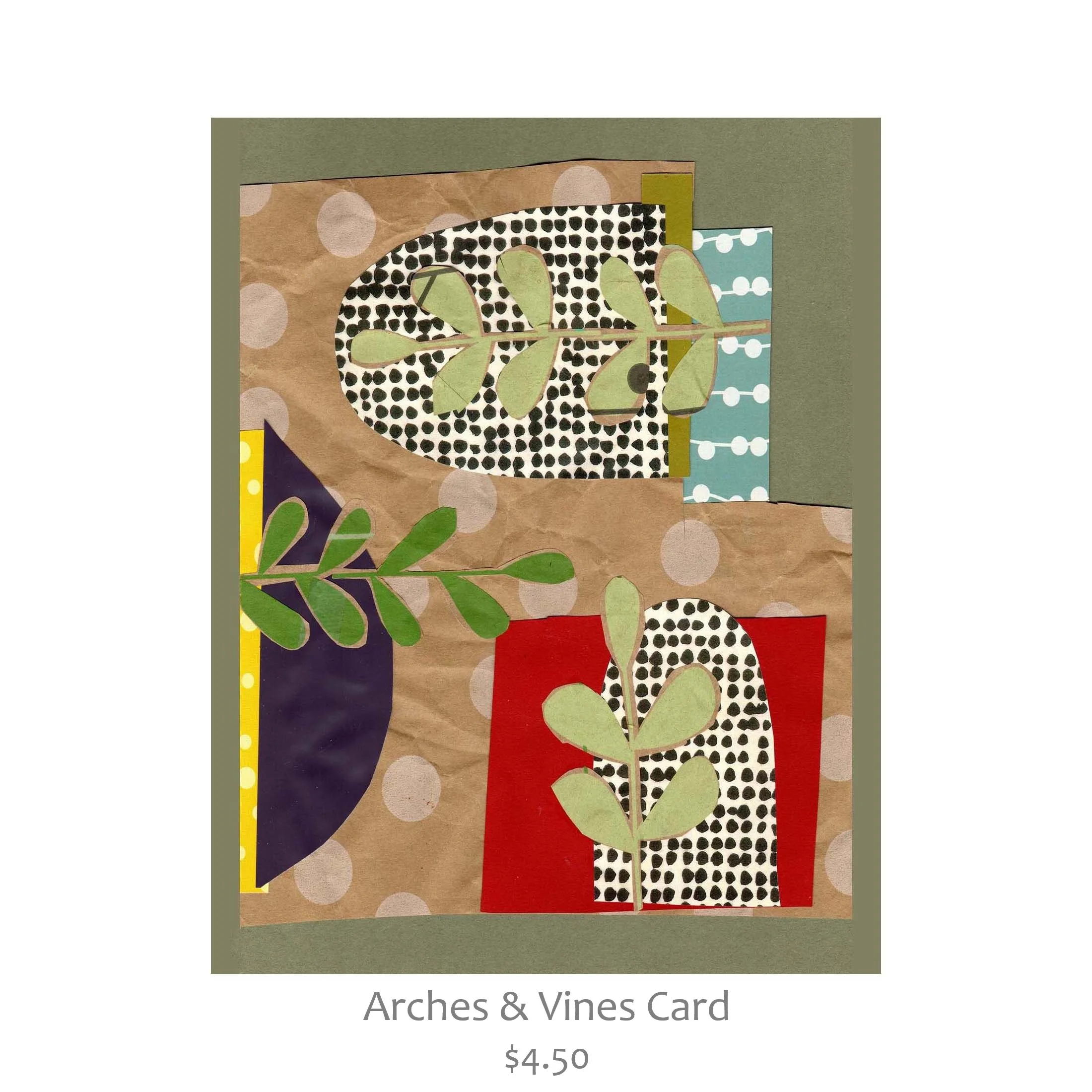 Arches & Vines Card