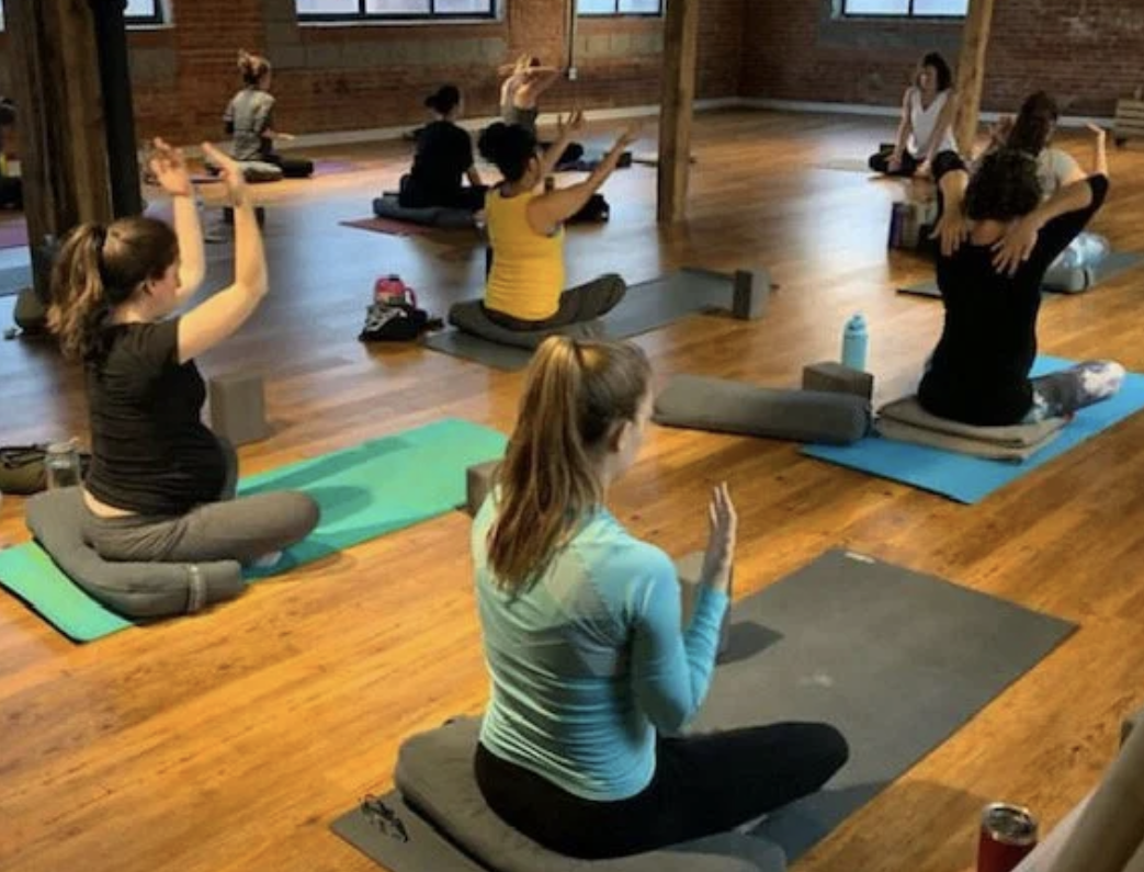 Prenatal Yoga with Rebecca @ Evolation Yoga 