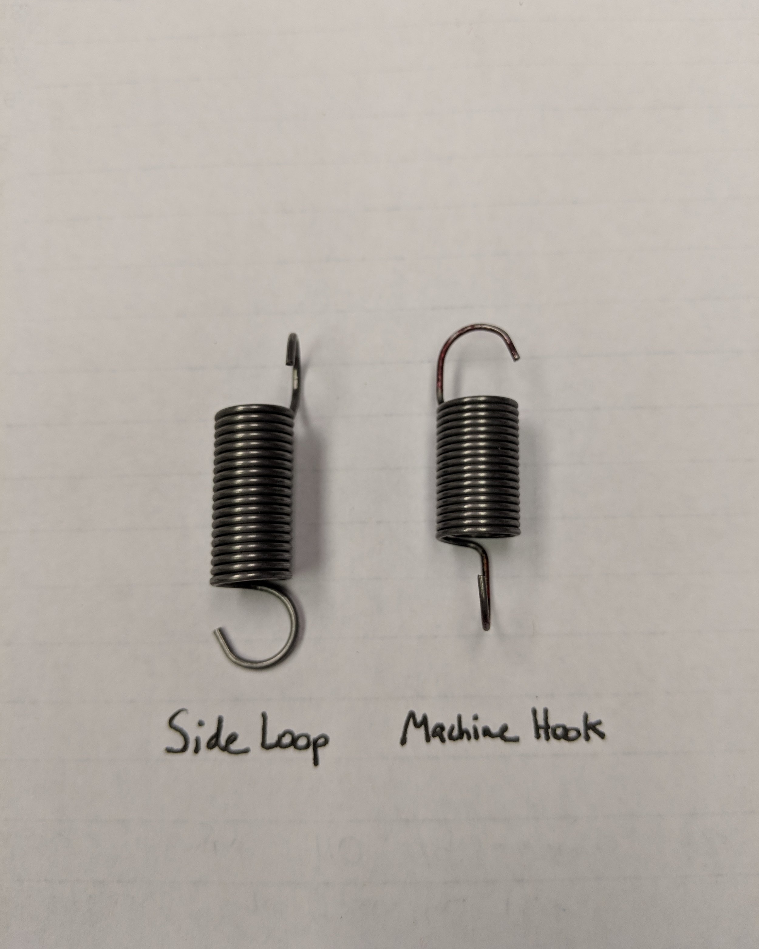 Extension Spring Hook Styles: Machine Hooks vs. Side Loops — Southern  Precision Spring