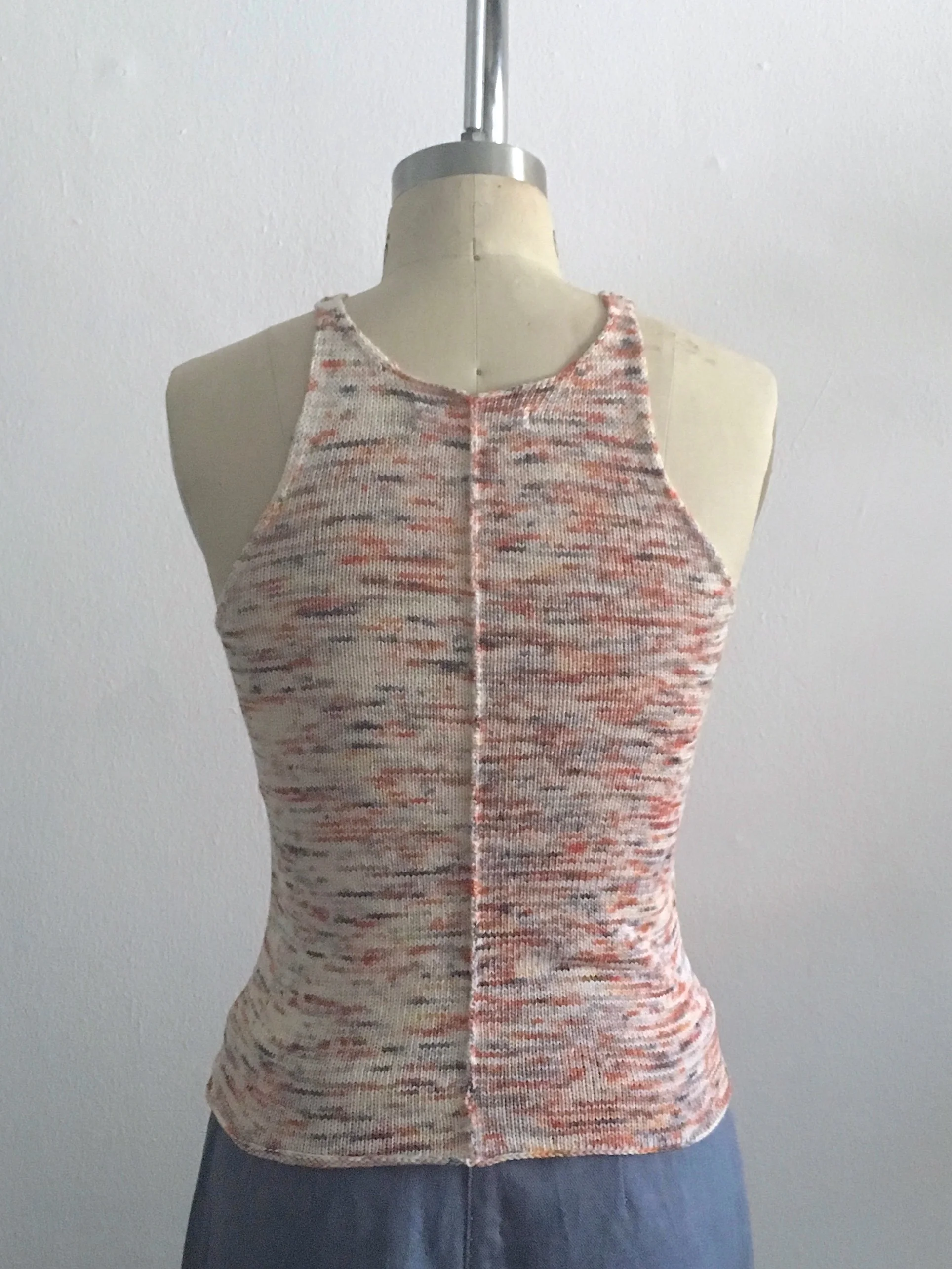Sleeveless Cotton Speckle Sweater - Jane Round.2.jpg