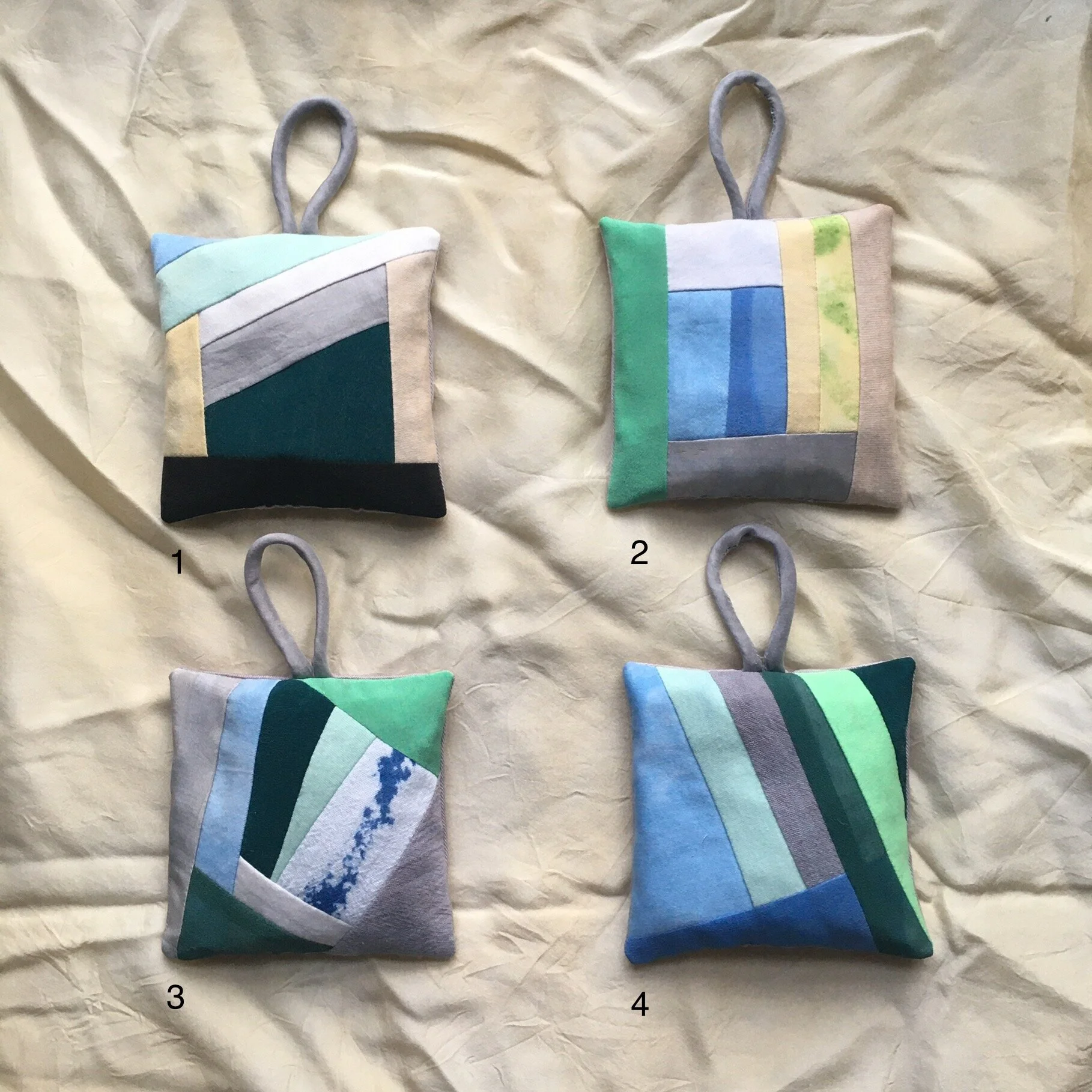 Quilted Lavender Sachets