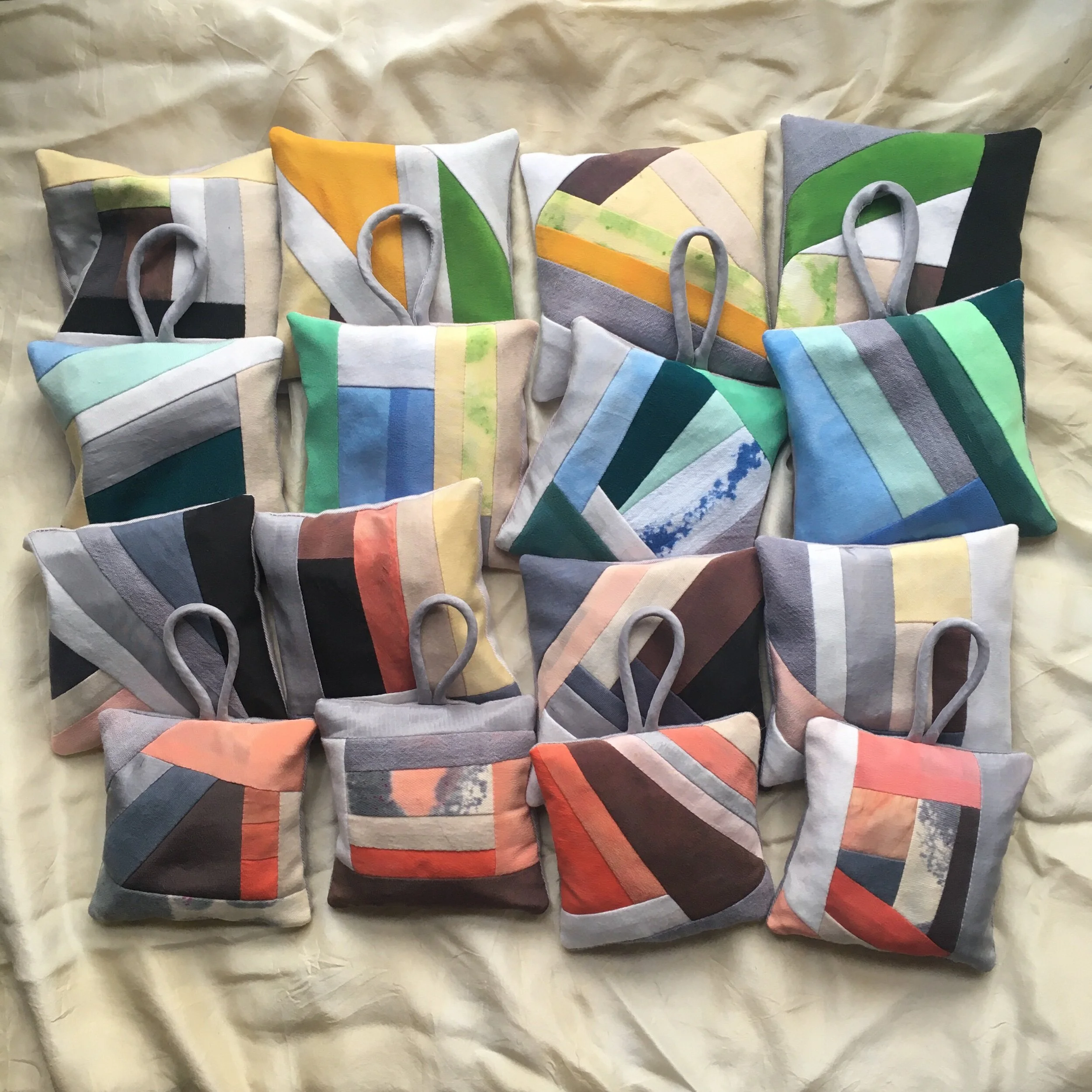 Quilted Lavender Sachets