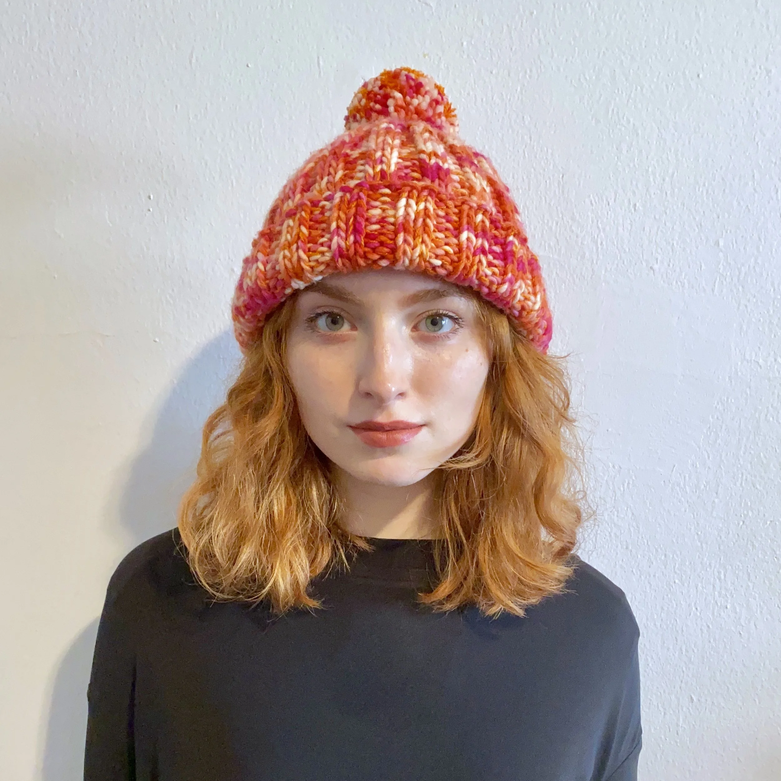 Sorbet Pom Pom Hat