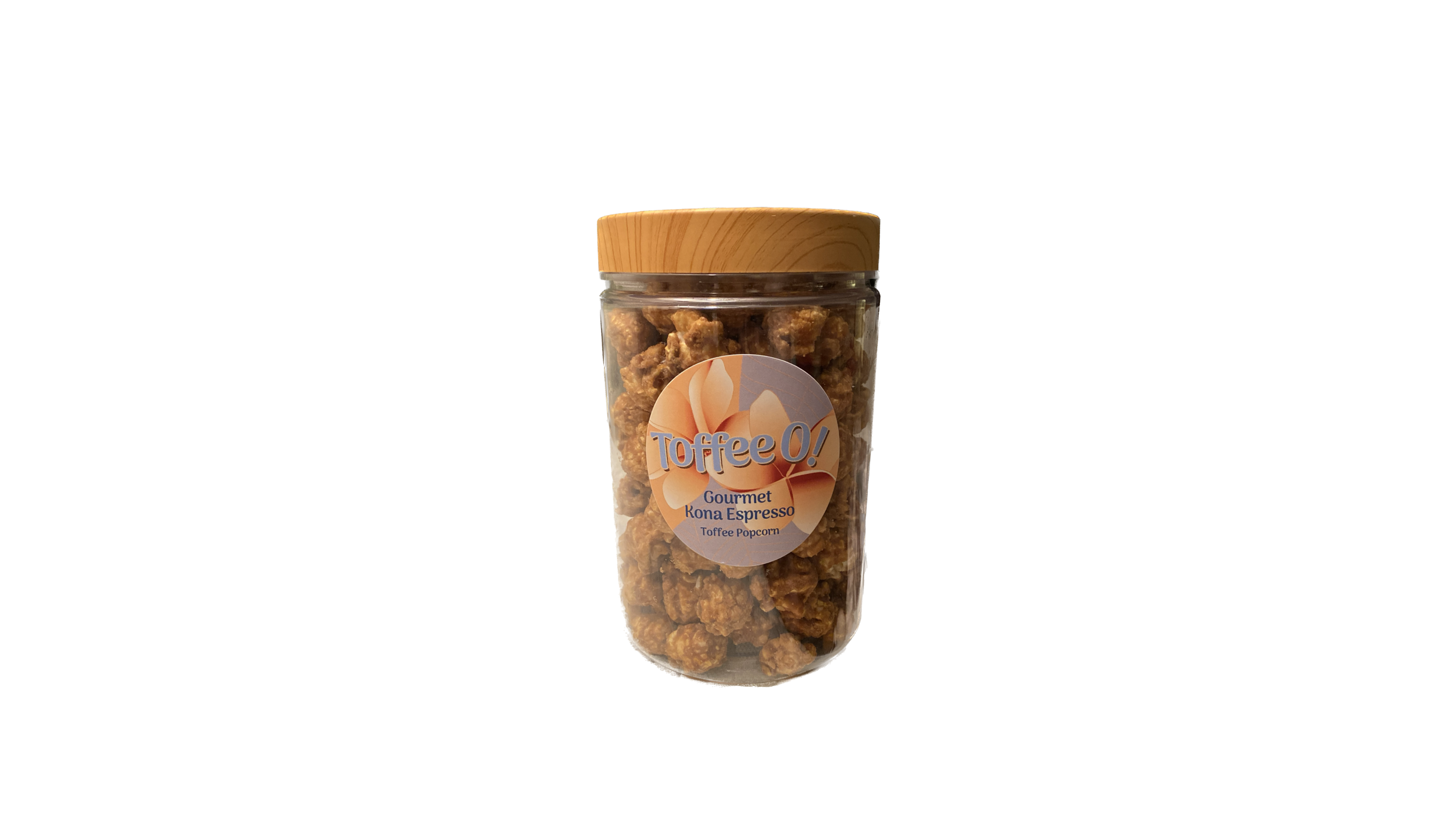 Gourmet Kona Espresso Toffee Popcorn  5.5oz
