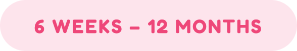 Infant daycare ages '6 Weeks - 12 Months'