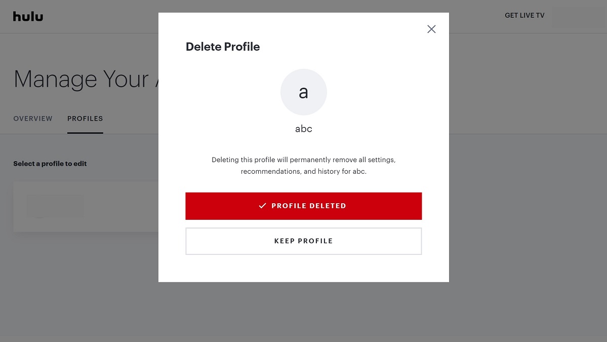 How to Delete Hulu Profile — Max Dalton Tutorials