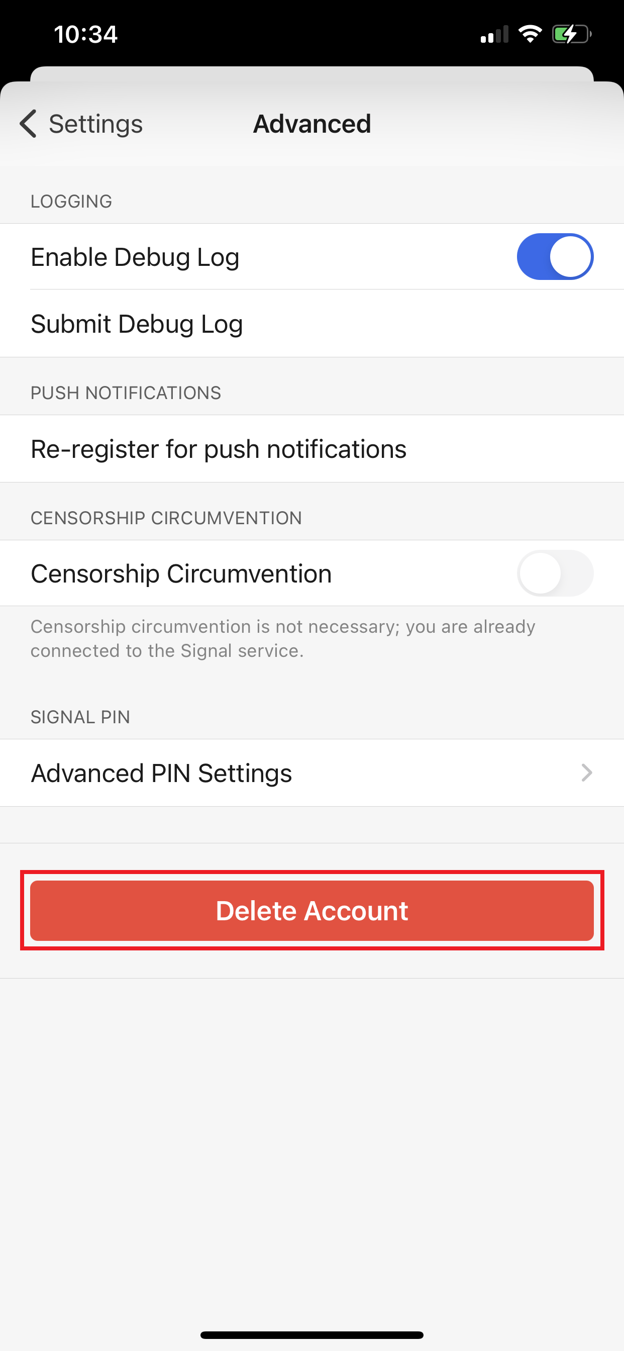 How to Delete Signal Account on iPhone or iPad — Max Dalton Tutorials