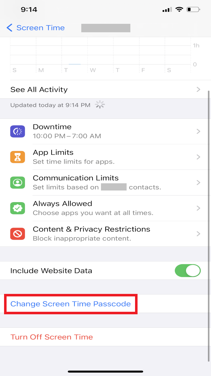 How to Turn Off Child Screen Time Passcode on iPhone or iPad — Max