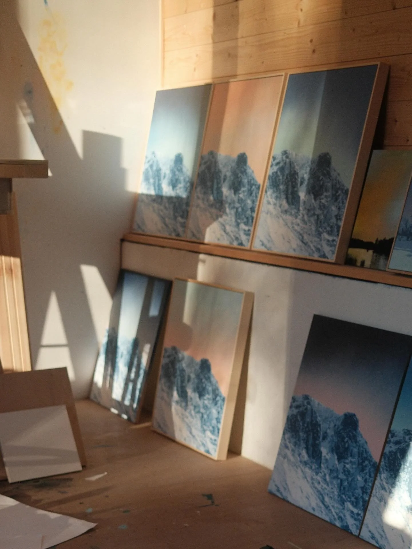 I made some changes to backgrounds I wasn't pleased with. &laquo;Skogshorn&raquo; and new prints and monotypes are now live in my webshop