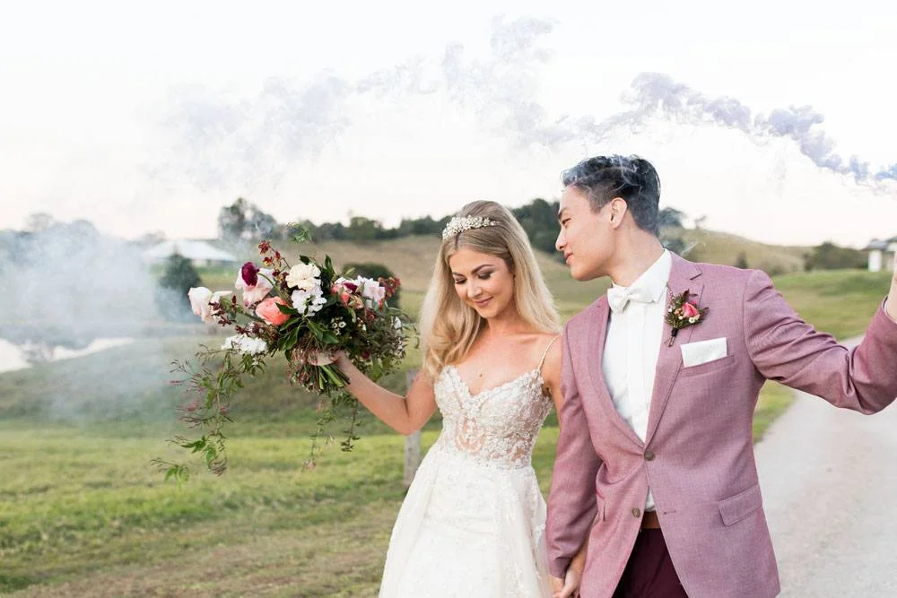 Abigail & Li ~ Flaxton Gardens Wedding