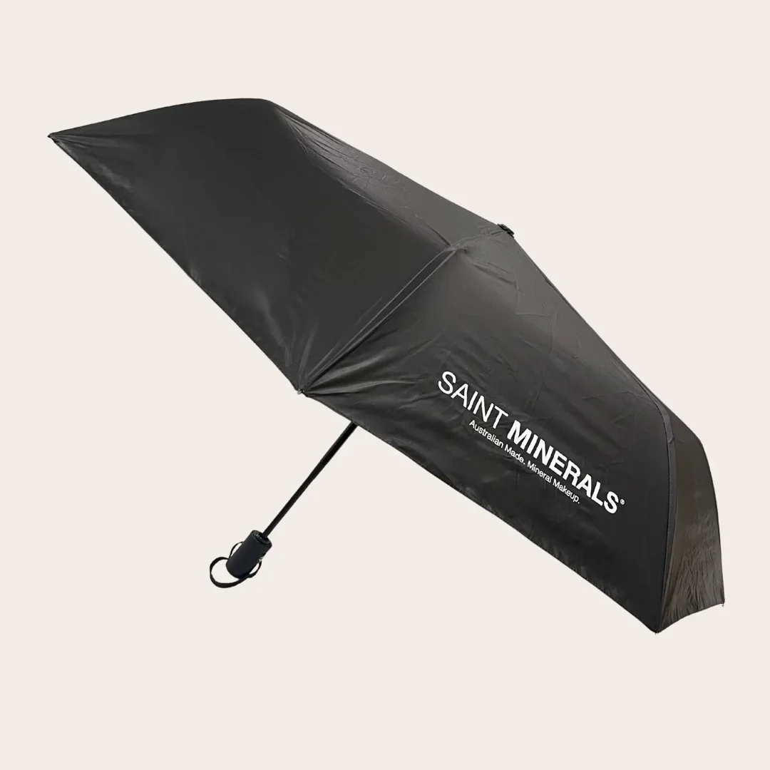 SAINT MINERALS® Tri-Fold Umbrella
