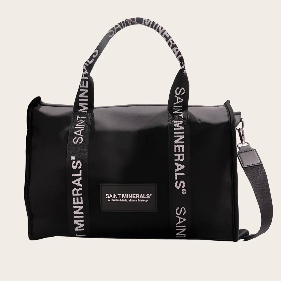SAINT MINERALS® Laptop Tote Bag - Black