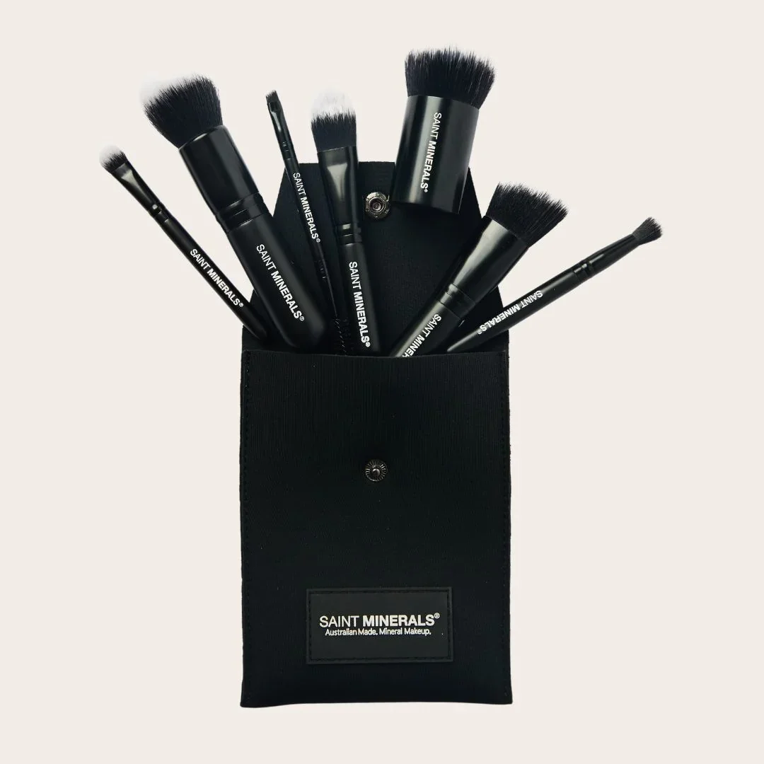 SAINT MINERALS® Travel Brush Set