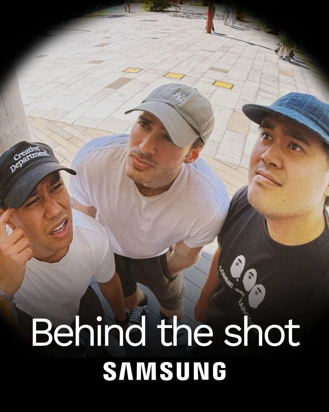 3 heads and 1 vision of how to bring to life the new Samsung Galaxy S26. Here&rsquo;s a little BTS of the method that went into the magic ✨ #GalaxySummer