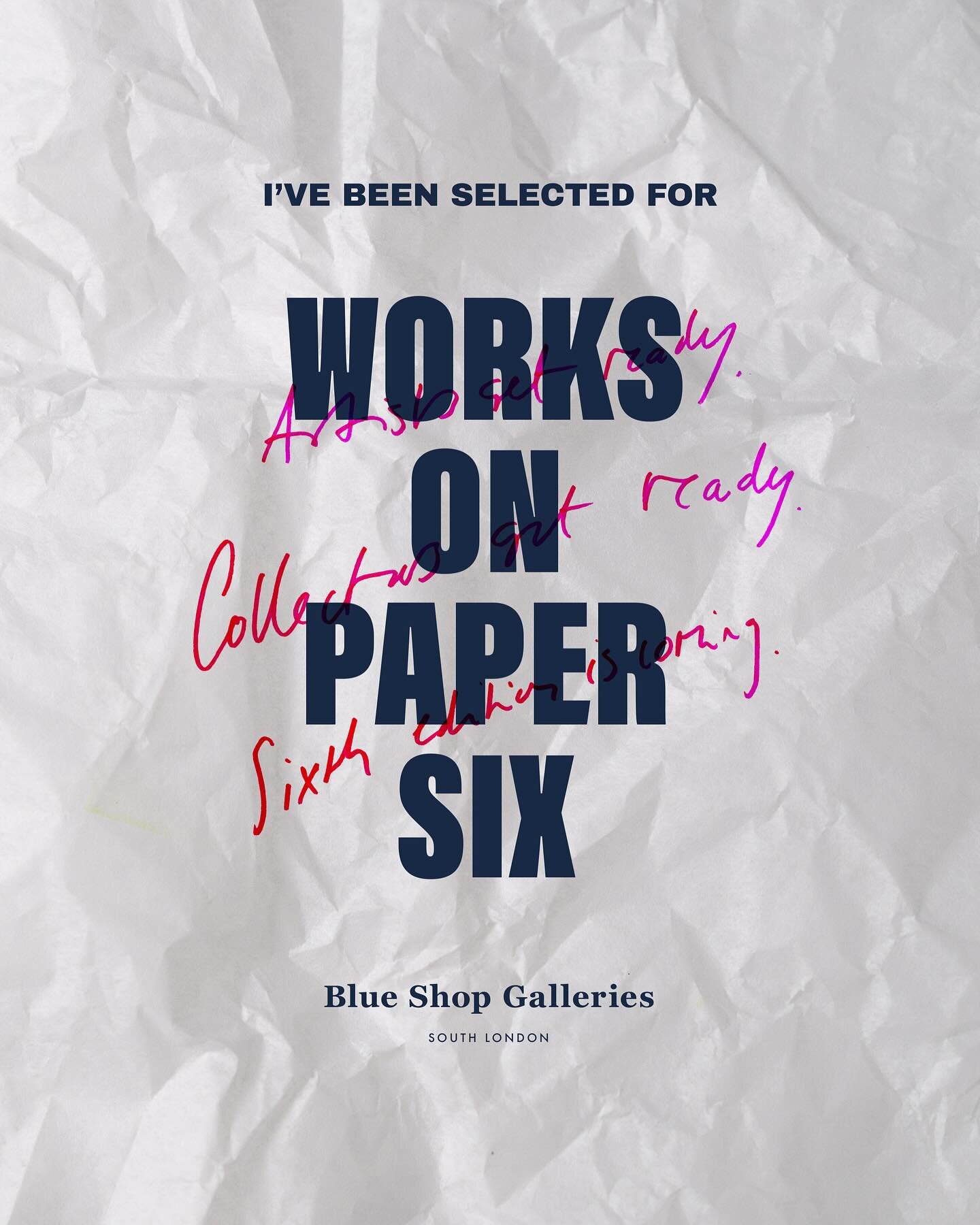 / bari wieselman schulman

💙Blue Shop Gallery have selected me as one of the artists in their 6th edition of &lsquo;Works On Paper&rsquo;. &lsquo;Works On Paper 6&rsquo; goes live this May 2024 with over 90 artists from over 25 countries. All artwor