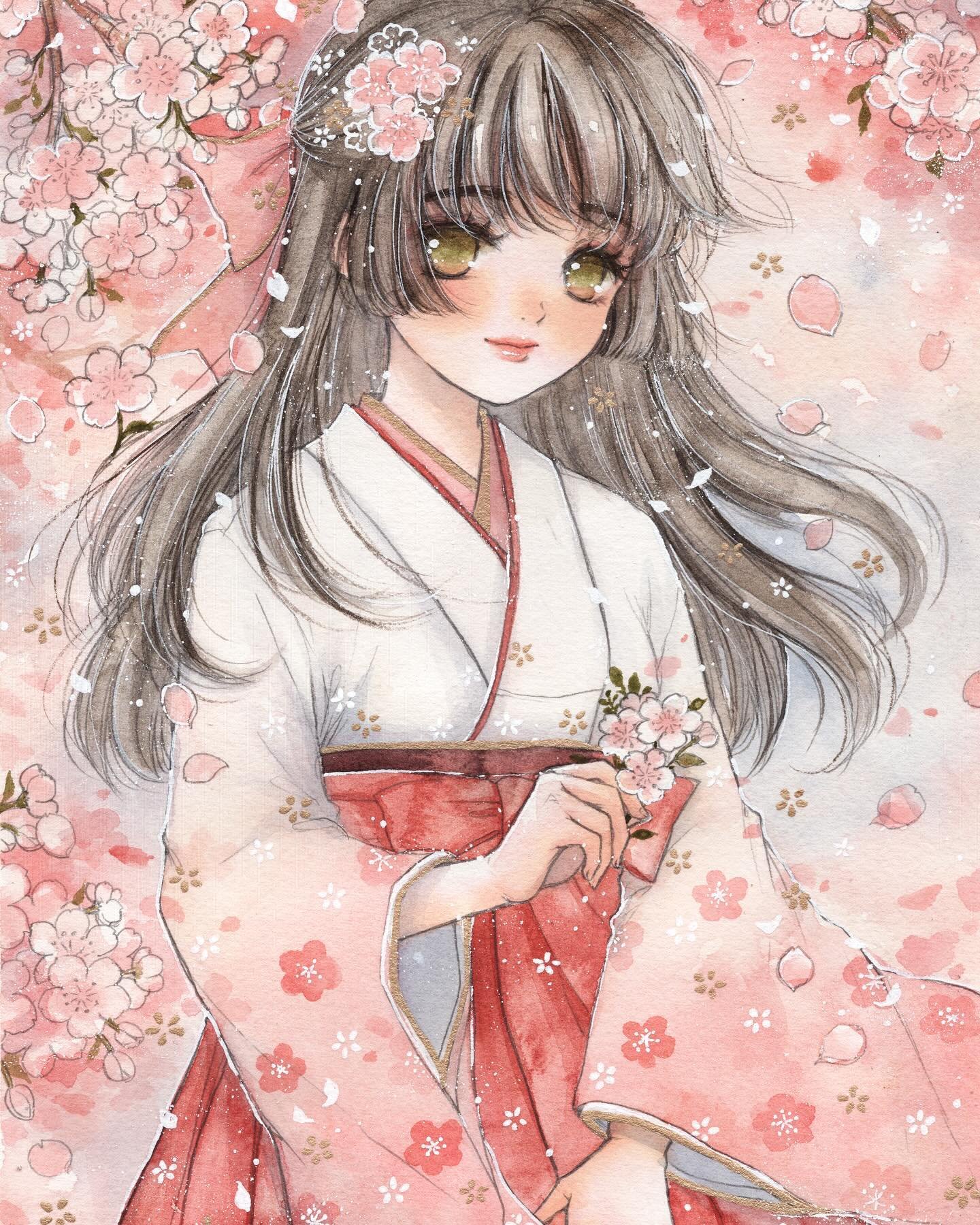 Cherry Blossom 🌸 Flower series VI

-
April&rsquo;s happy mail theme ✶ You can sign up for the happy mail on Patreon before the month of April ends to receive this set! 💌 
(Monthly wallpapers, high res + lineart files also available ♡)

Tools: @holb