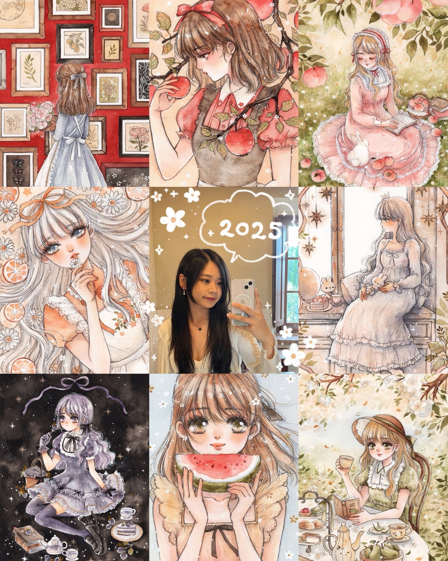 Art vs Artist 2025 🤍

Somehow we are at the end of the year already&hellip; (where did the time go?!)

I didn&rsquo;t get to draw as much as I hoped in terms of illustrations 🥹 but I did do a lot of stationery related art this year !

Thank you for