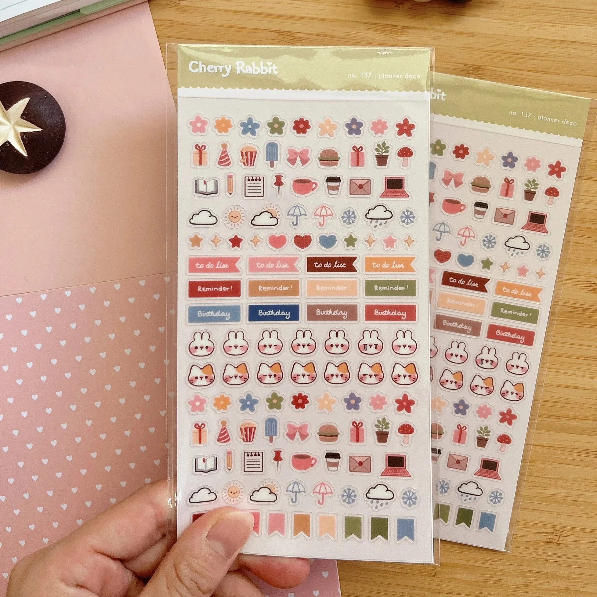 Planner Deco: Sticker Sheet no. 137