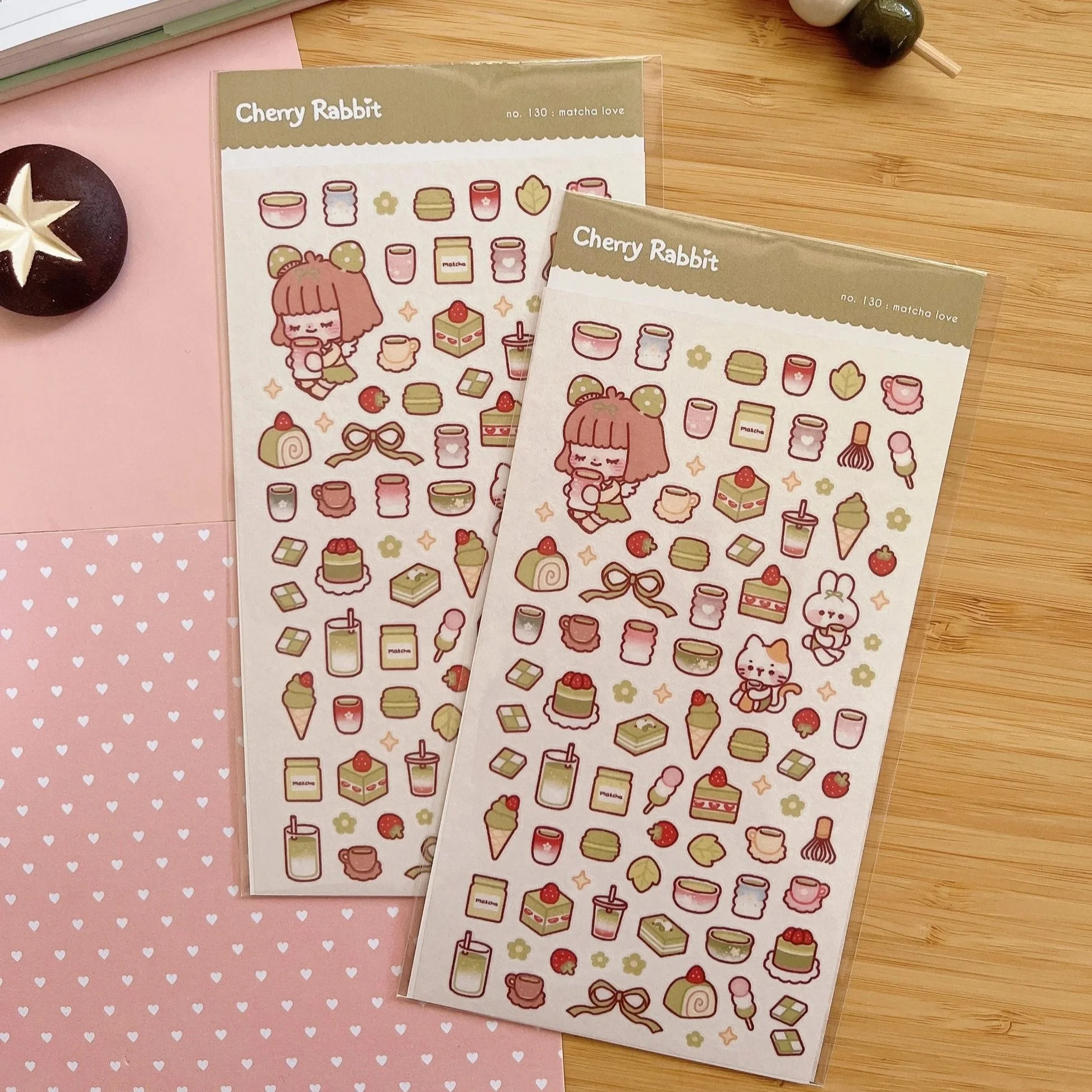 Matcha Love: Sticker Sheet no. 130