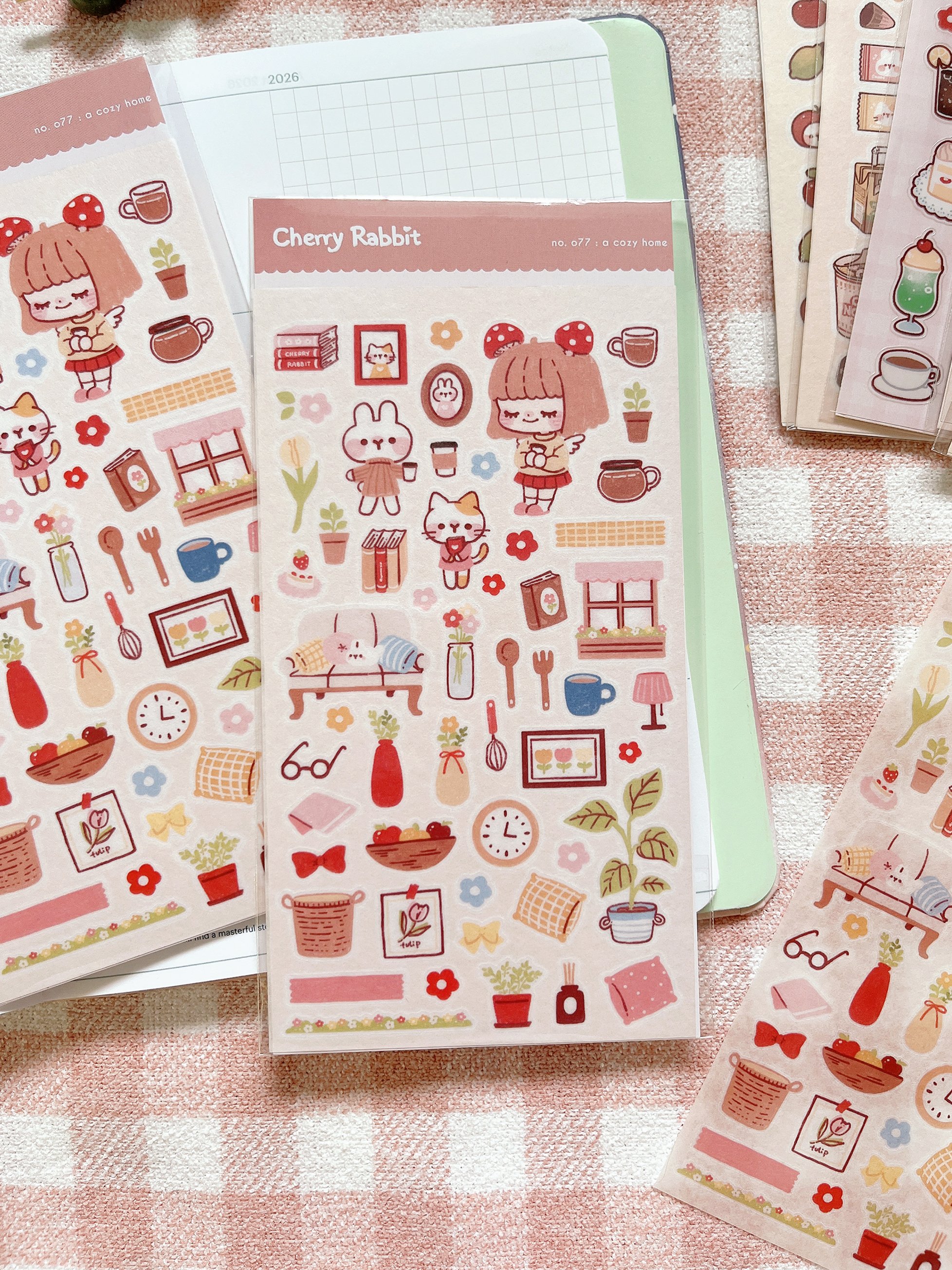 A Cozy Home: Sticker Sheet no. 077