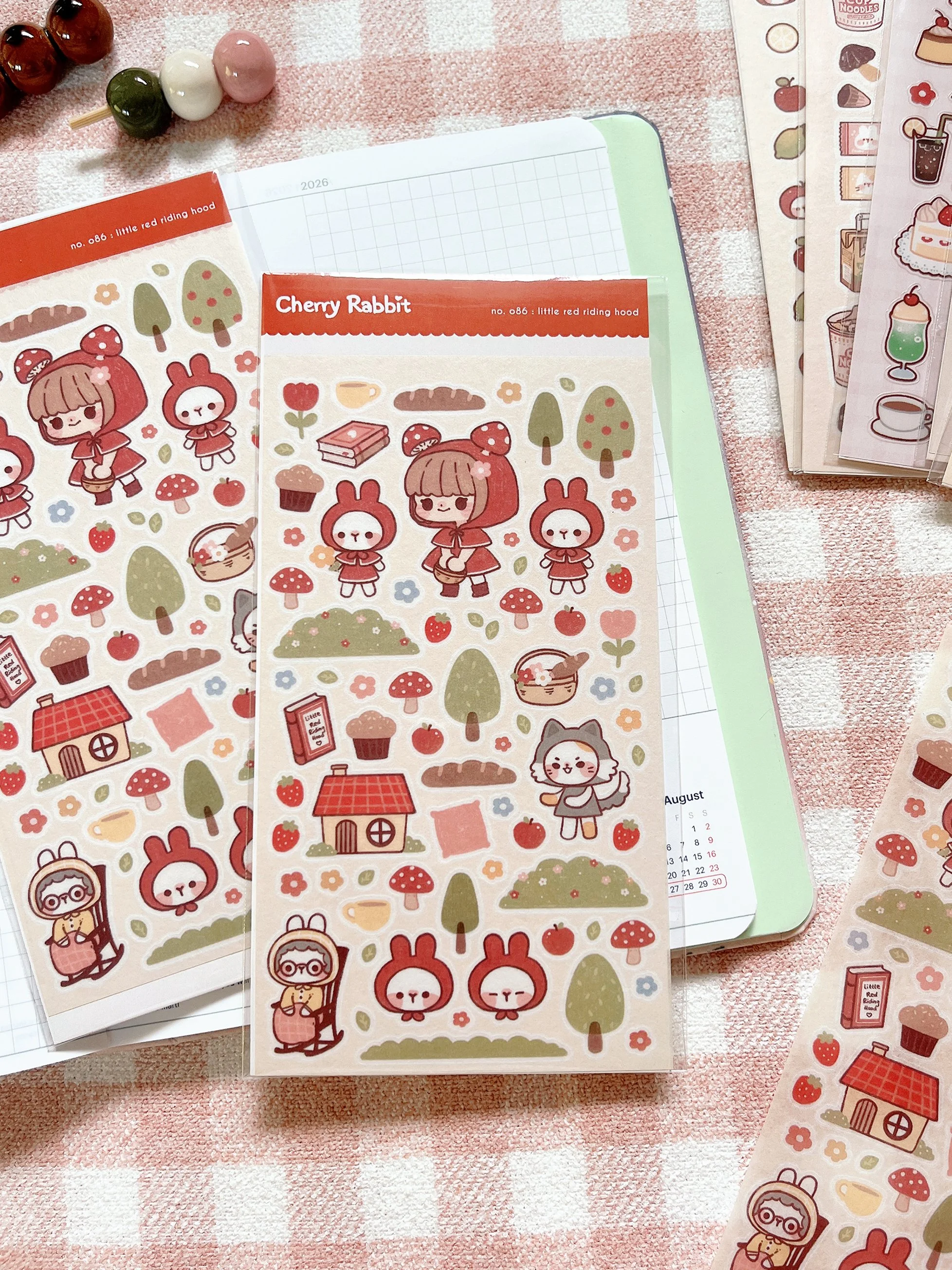 Little Red Riding Hood: Sticker Sheet no. 086