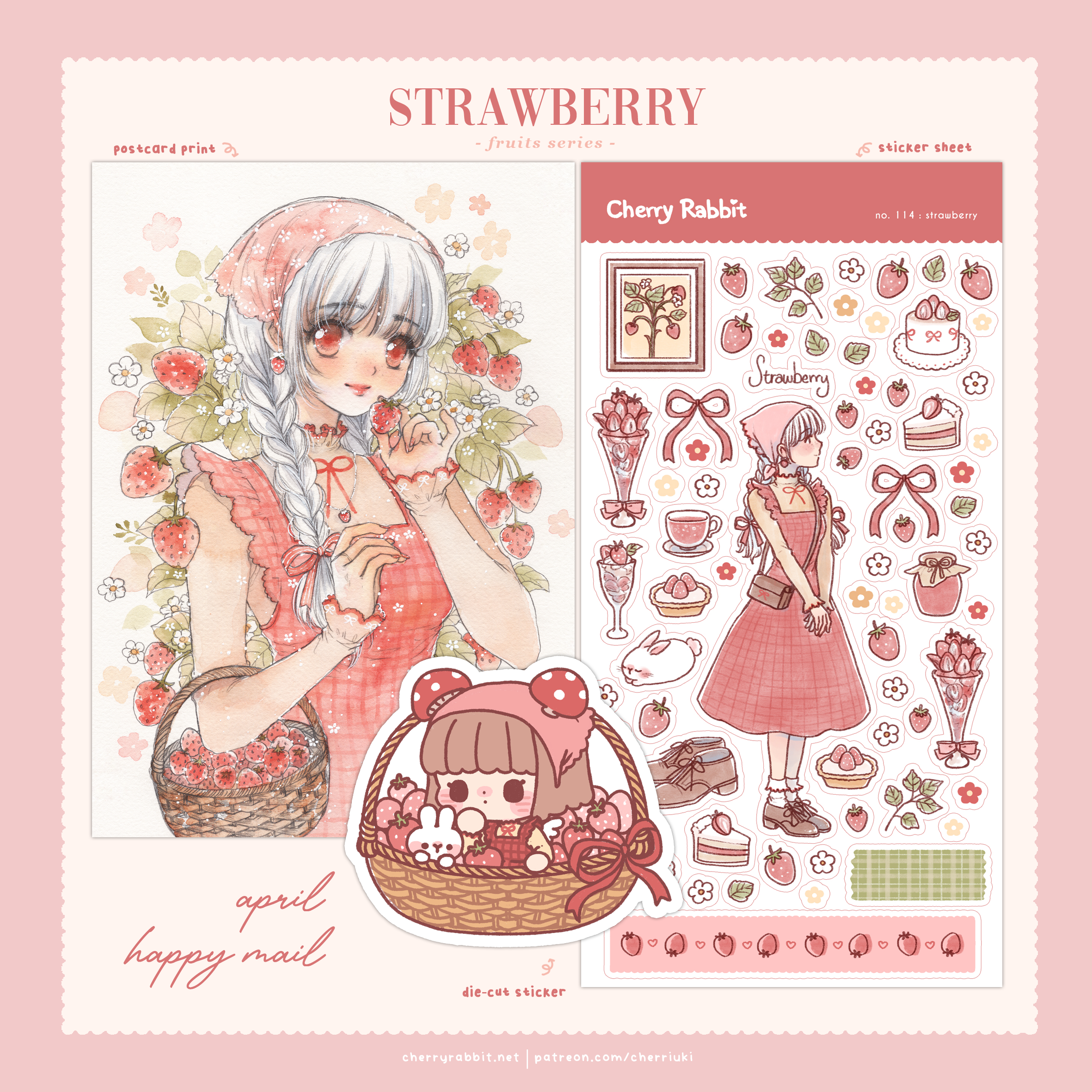 Strawberry - April Happy Mail (2025)
