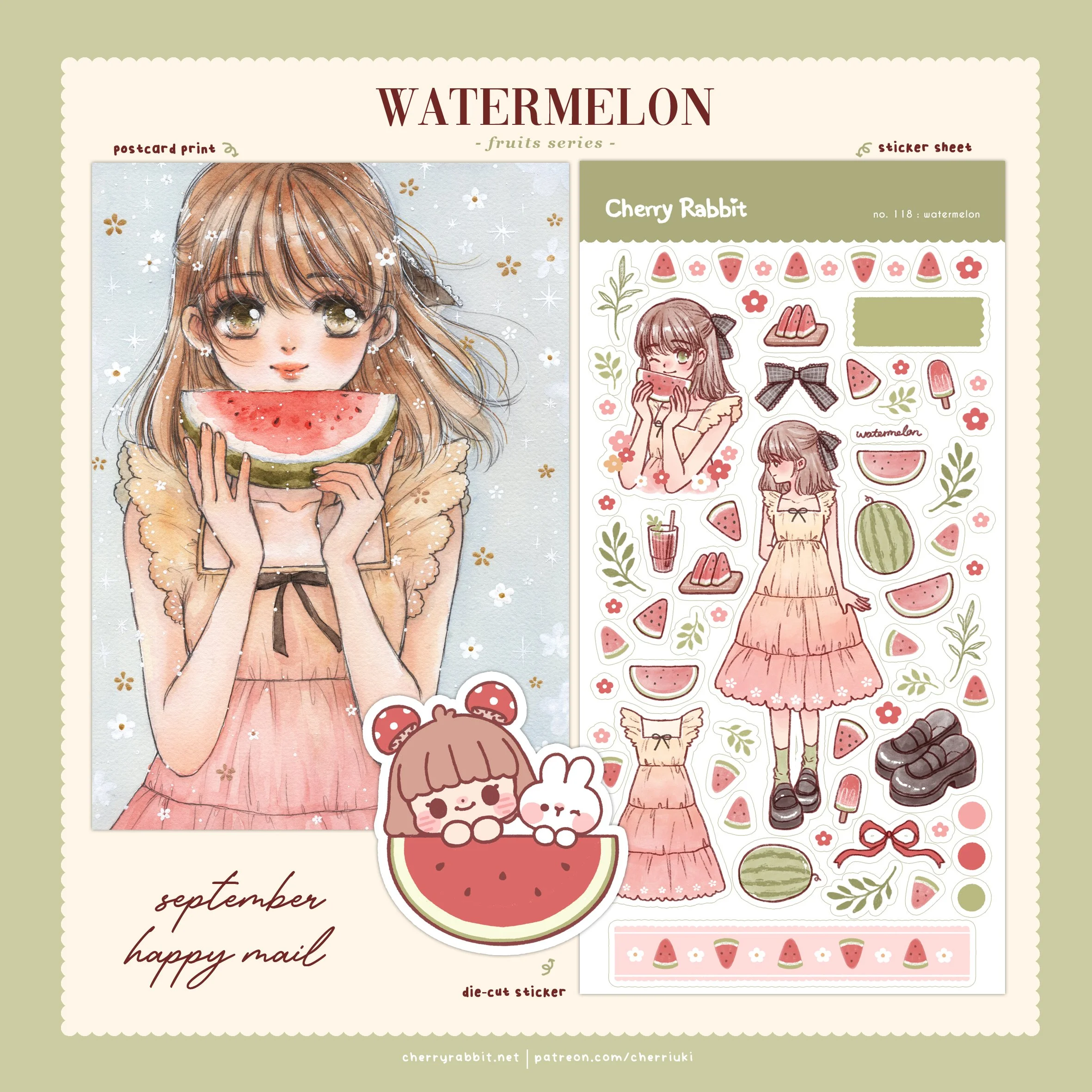 Watermelon - September Happy Mail (2025)