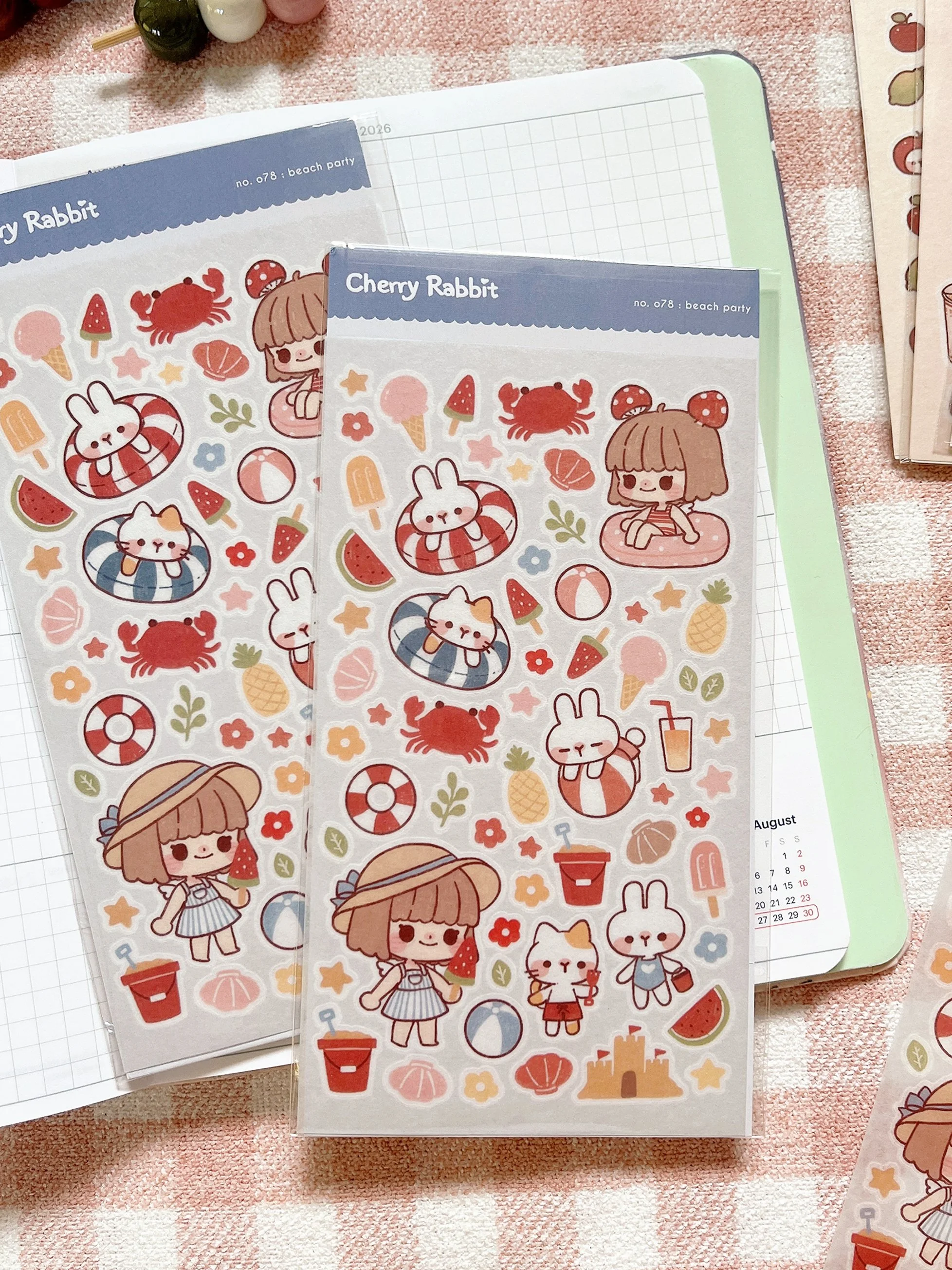 Beach Party: Sticker Sheet no. 078