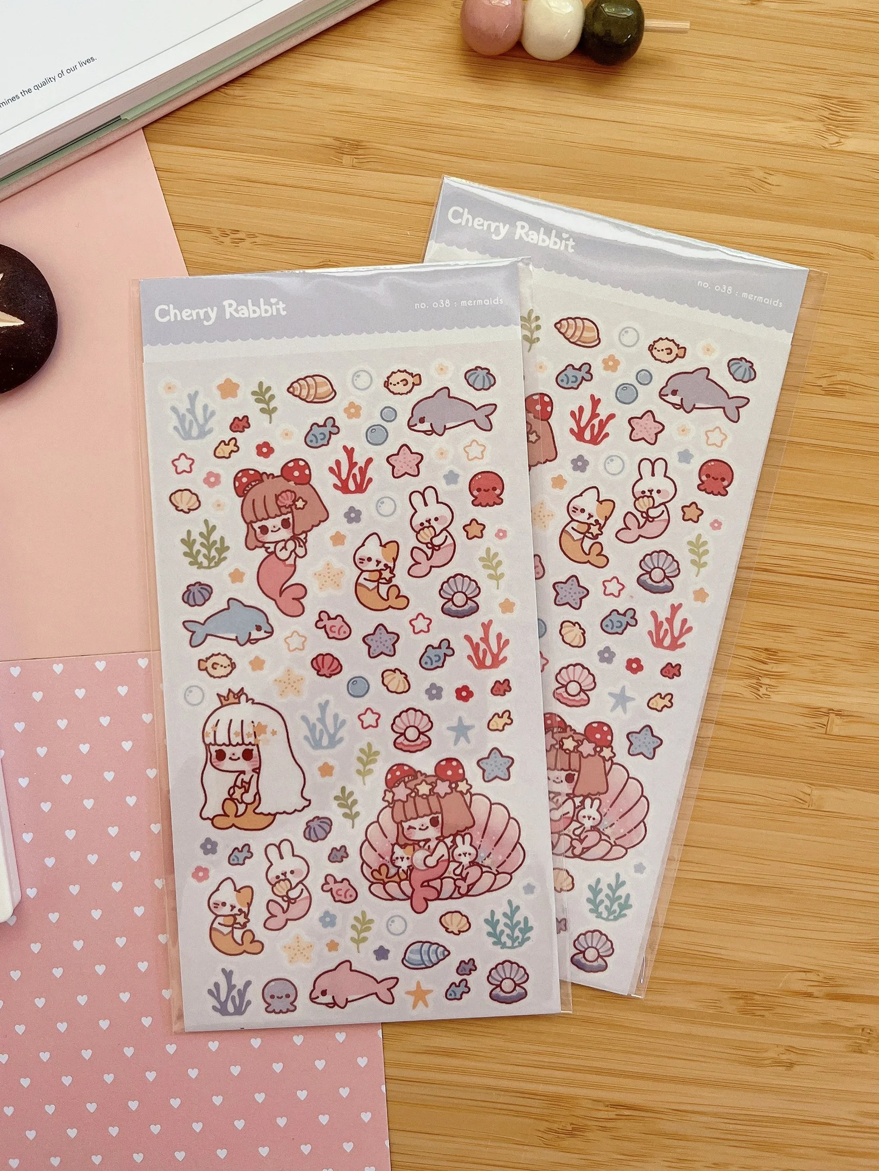 Mermaids: Sticker Sheet no.038