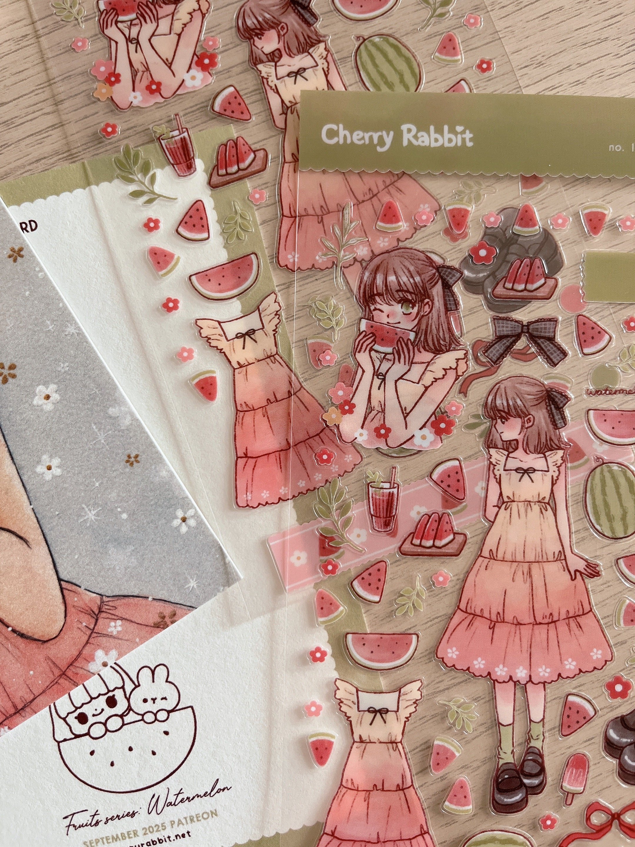 Watermelon: Sticker Sheet