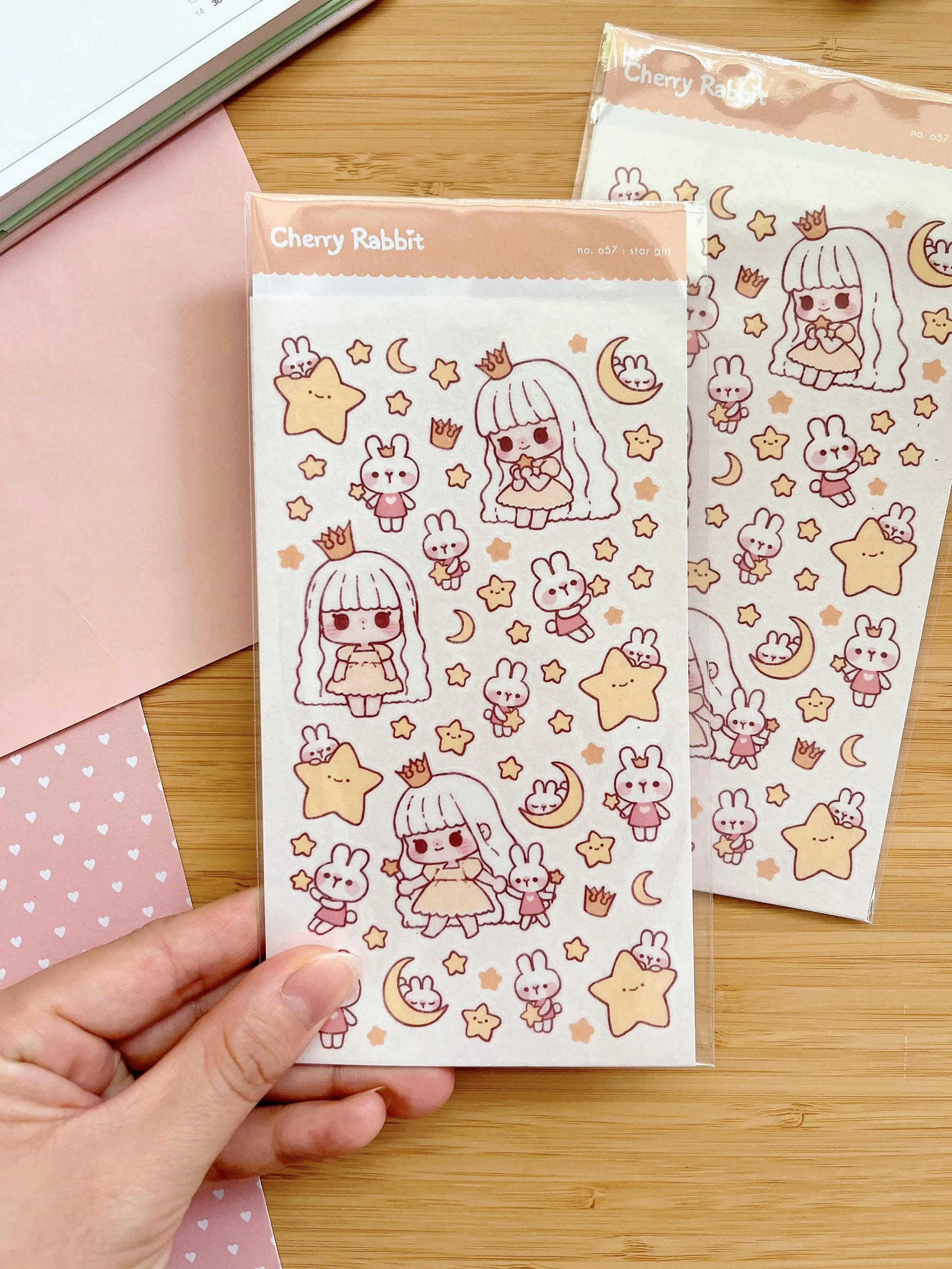 Star Girl: Sticker Sheet no. 057