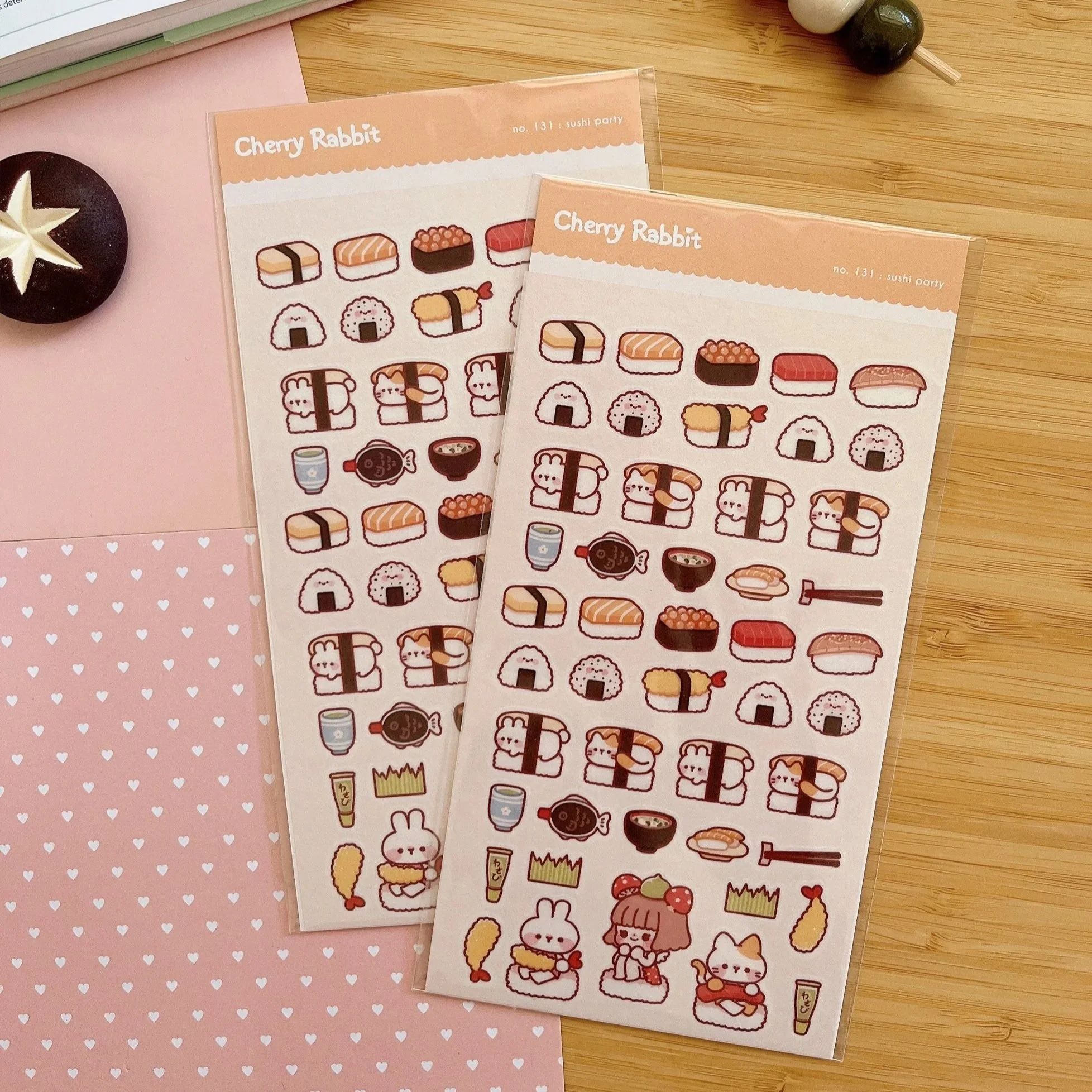 Sushi Party: Sticker Sheet no. 131