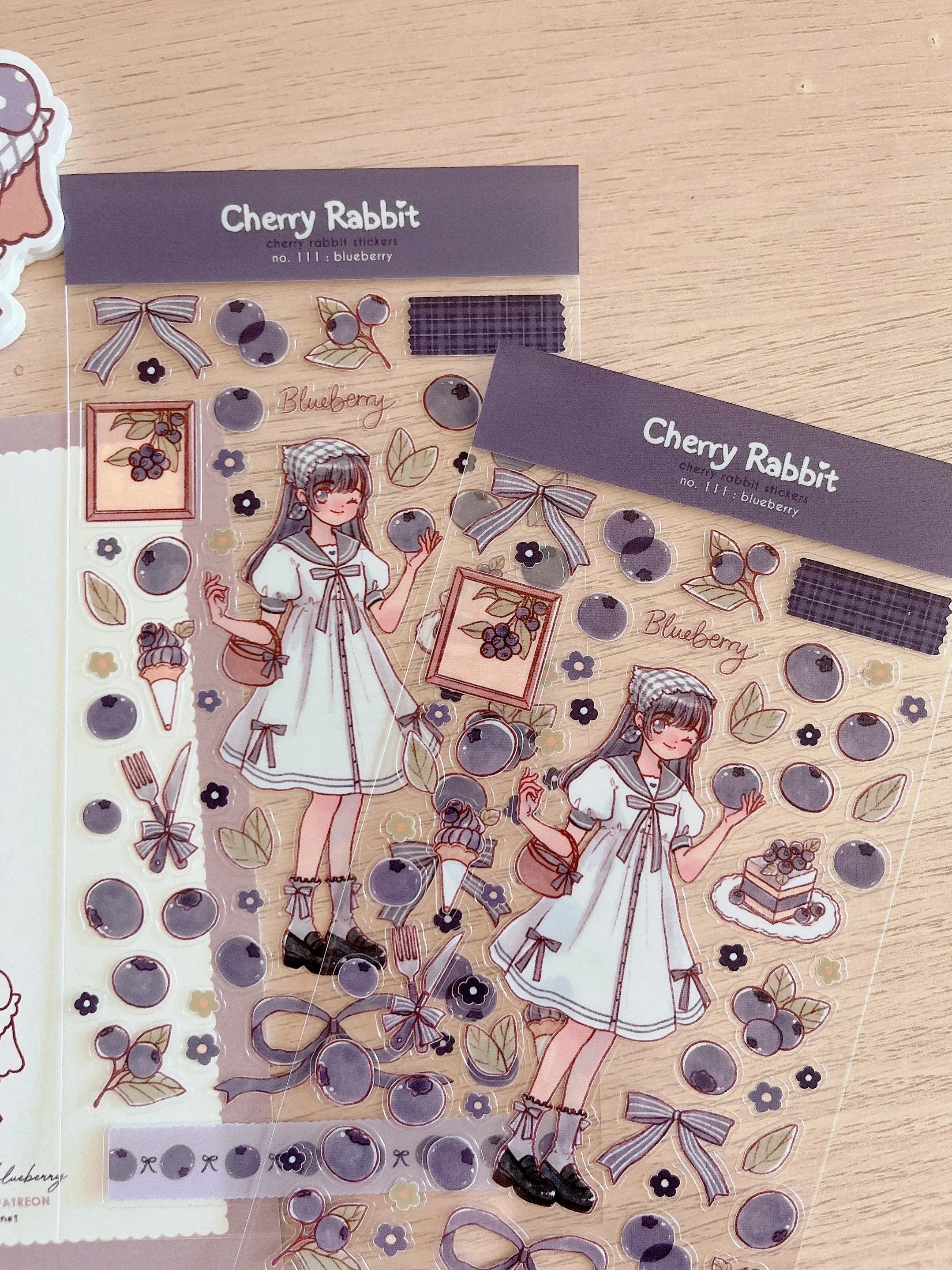 Blueberry: Sticker Sheet