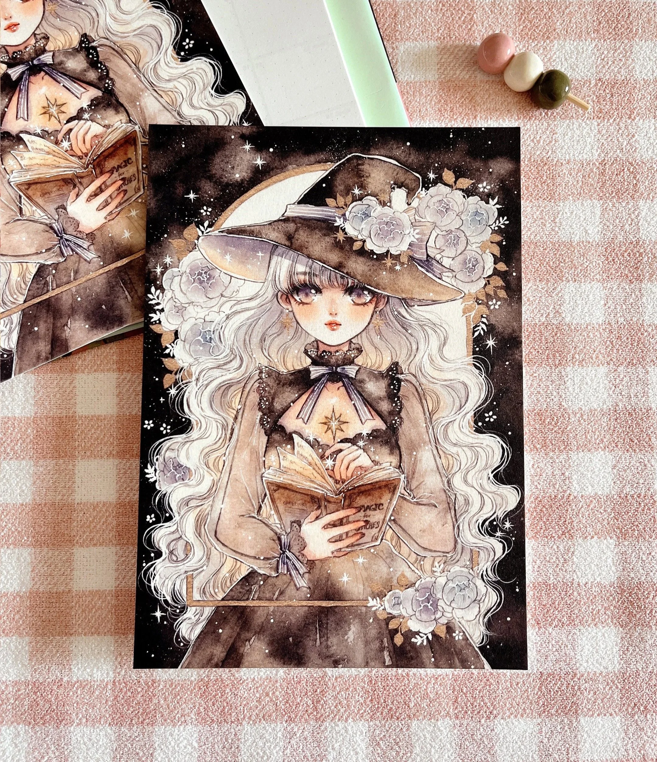 The Witch's Spell - Mini Print