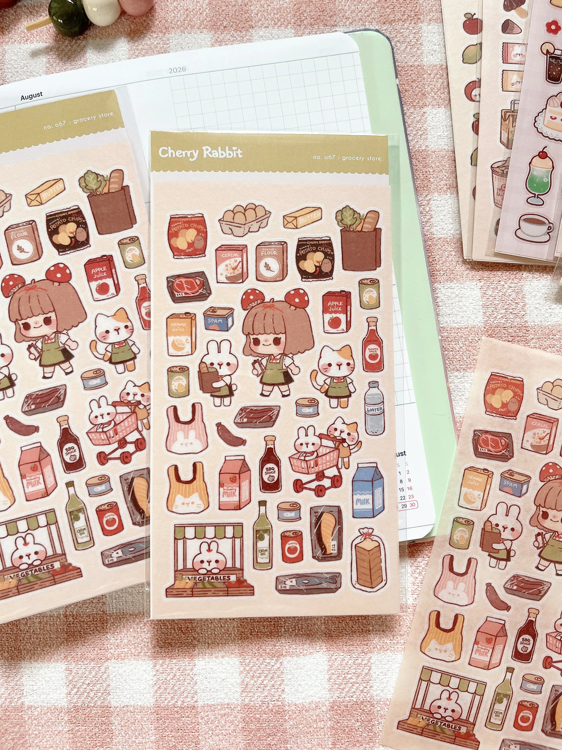 Grocery Store: Sticker Sheet no. 067